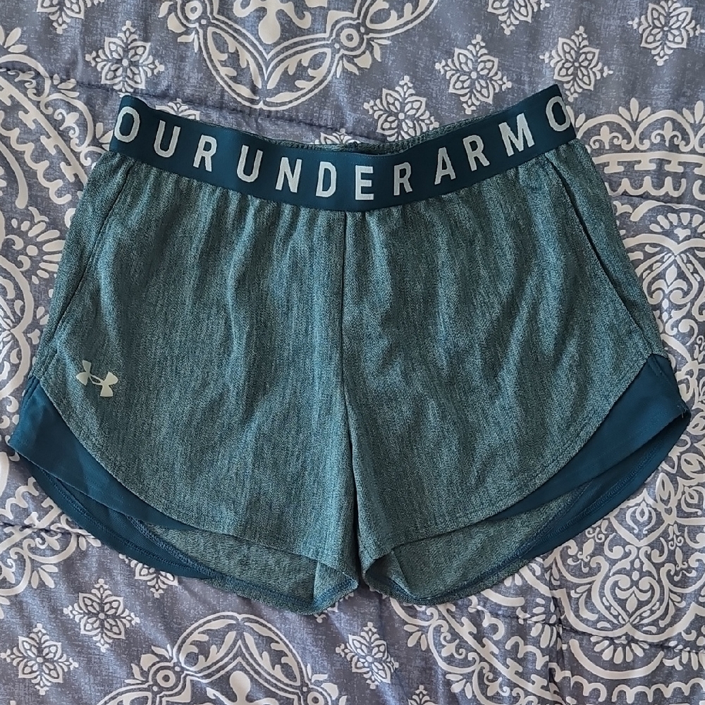 Under Armour Women's Teal Athletic Shorts Sz XS